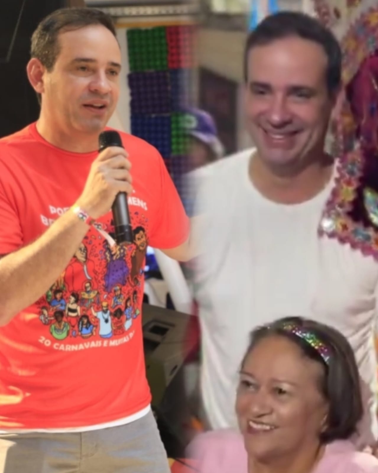 Fátima puxa Cadu Xavier pelo braço para fazer dele o seu “Plano A”