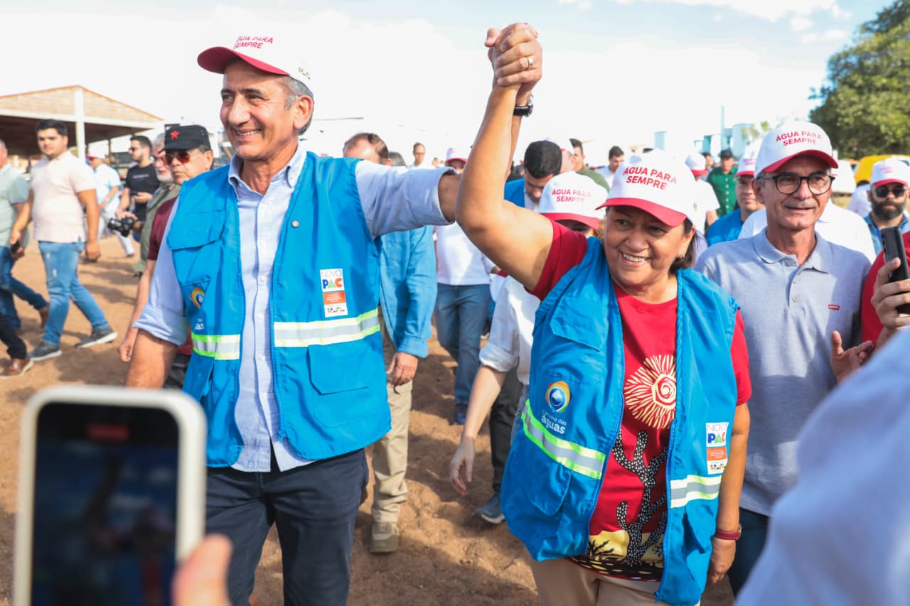Governo faz festa para aclamar chegada das águas do São Francisco