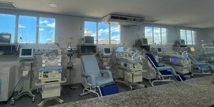 UTI Neonatal do Hospital Maria Alice Fernandes foi aberta por força judicial (Foto: cedida)