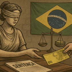 Arte ilustrativa com recursos de Inteligência Artificial para o BCS