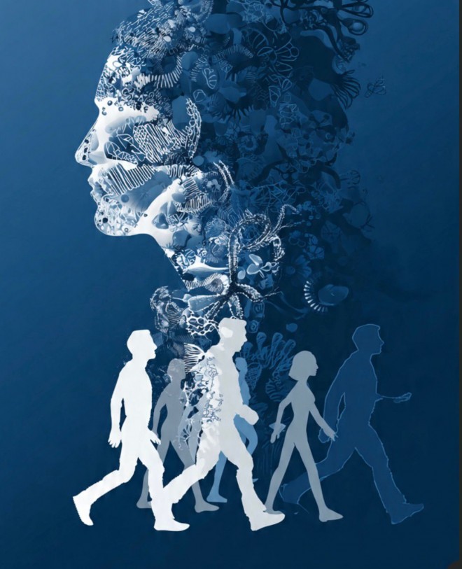 Arte ilustrativa com recursos de IA para o BCS