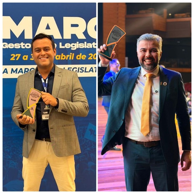 Thiago e Petras têm projetos que impactam milhares de vidas em Mossoró e além dos limites municipais (Fotomontagem do BCS)