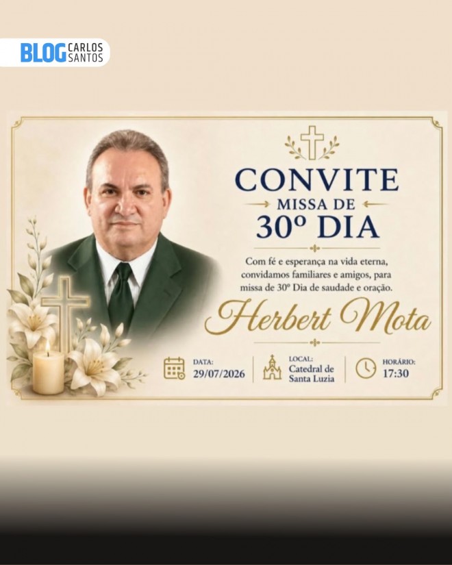 Convite Missa (Reprodução)
