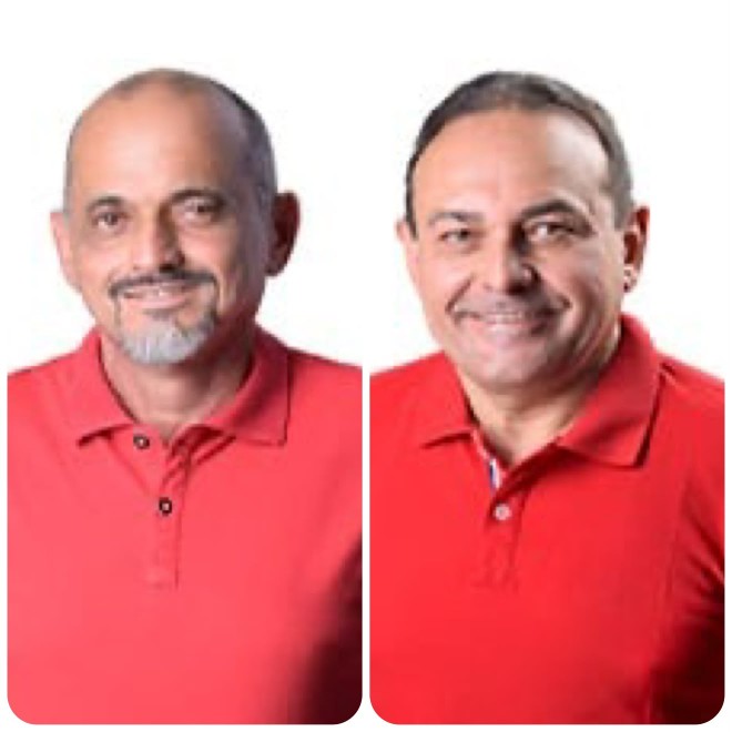 Remo da Fonseca e Sílvio Gonzaga obtiveram acolhimento de tese de defesa (Fotomontagem do BCS)