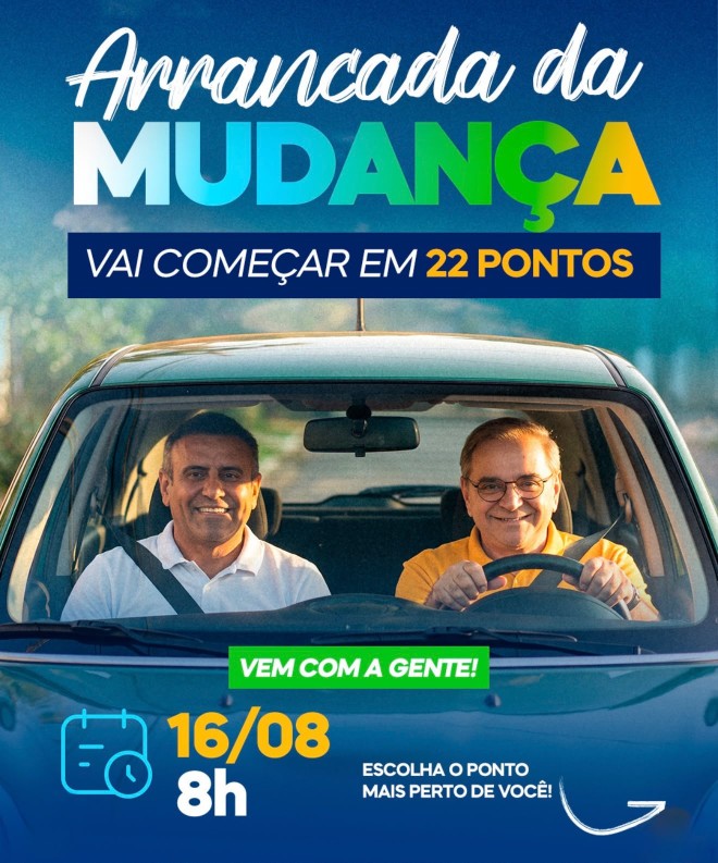 Banner de divulgação da Coligação Endireita RN (Reprodução do BCS)