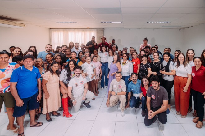 Marianna Almeida recepcionou Samanda e sua Caravana das Mulheres (Foto: Assessoria)