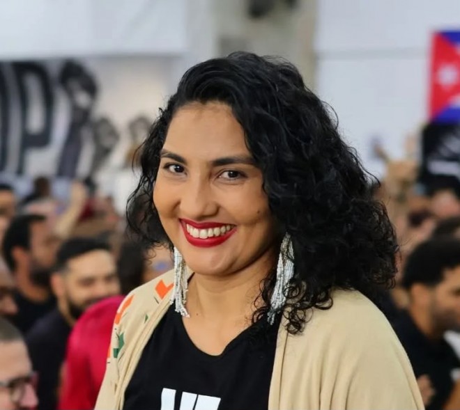 Candidata a vice-presidente da República pela Unidade Popular (UP), Raquel Brício, estará na programação (Foto: divulgação)