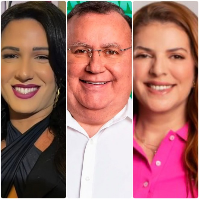 Thabatta, Bernardo e Nina: novidades na bancada (Fotomontagem do BCS)