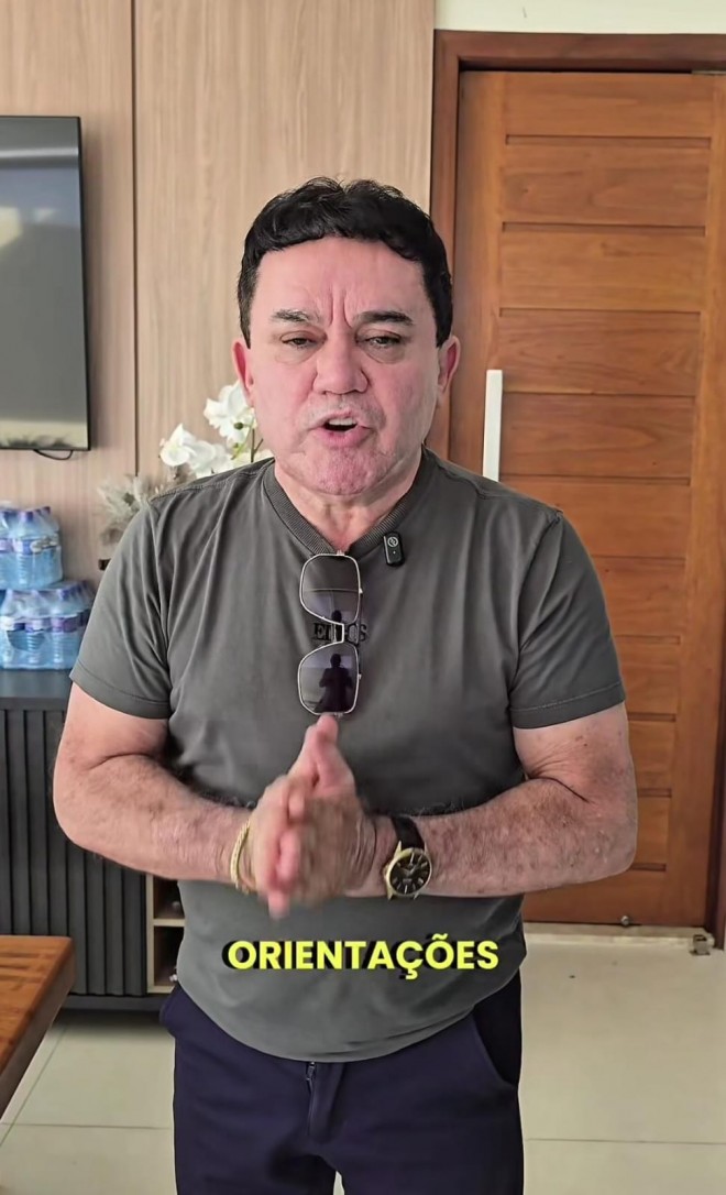 Zé Júlio fez alerta e apontou a adulteração de má-fé da "cola" (Foto: Reprodução de vídeo)